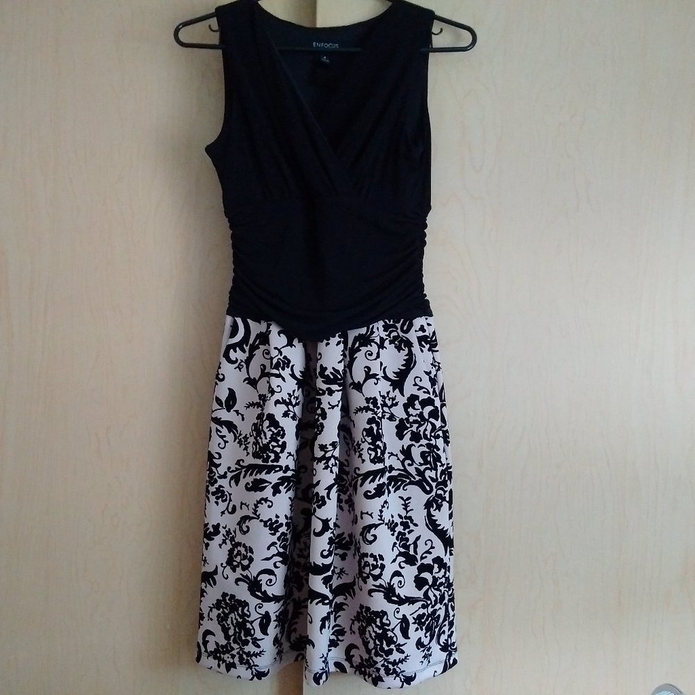 Mauve damask dress